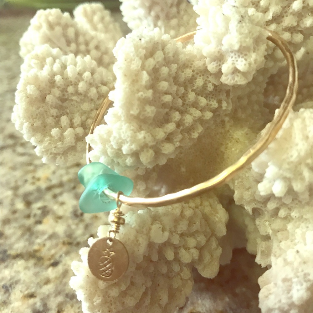 Childs Gold Filled Bangle Made in Hawaii